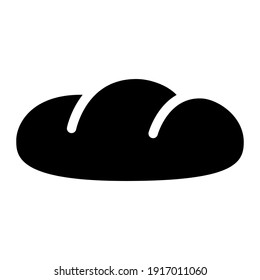 Bakery products icon vector. bake illustration sign. bread symbol.