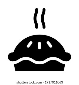 Bäckereiprodukte sind Symbol, Vektorgrafik. Backgrafik-Schild. Brotsymbol.