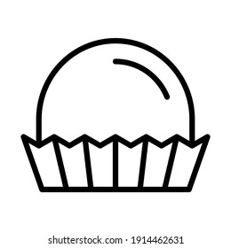 Bakery products icon vector set. bake illustration sign collection. cake symbol.