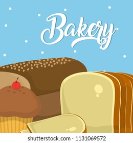 Bakery produtcs concept