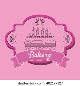 bakery related emblem image 