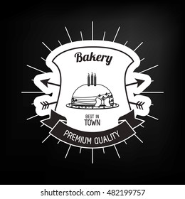 bakery related emblem image 