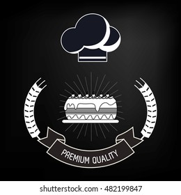 bakery related emblem image 