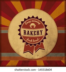 Bakery Retro Label