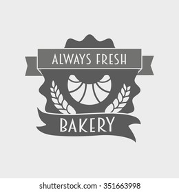 Bakery Retro Label, logo or badge