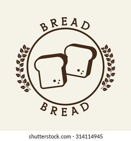 bakery seal product design, vector illustration eps10 graphic 
