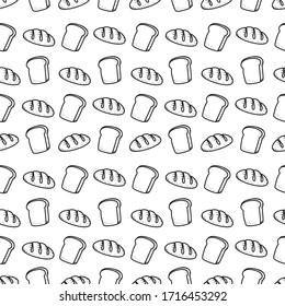 Bakery Seamless Pattern Vector EPS10