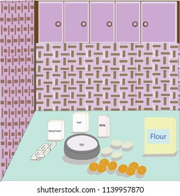 bakery separation illustration idea