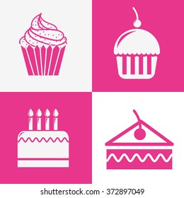 bakery set icons design, vector illustration eps10 graphic 