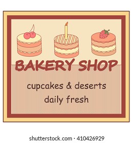 bakery shop banner