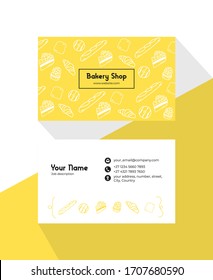 Bakery Shop Business Card Template Design