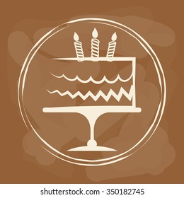 Bakery shop concept with dessert design, vector illustration 10 eps graphic.
