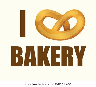 bakery shop design, vector illustration eps10 graphic 