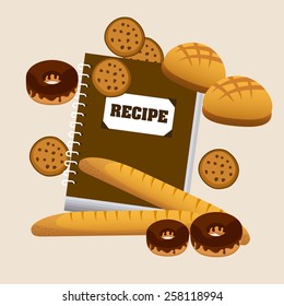 bakery shop design, vector illustration eps10 graphic 