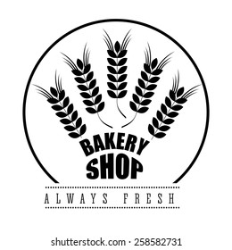 bakery shop design, vector illustration eps10 graphic 