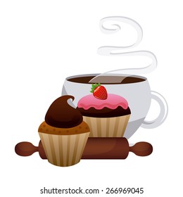 bakery shop design, vector illustration eps10 graphic 