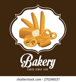 bakery shop design, vector illustration eps10 graphic 
