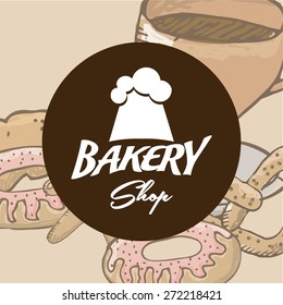 bakery shop design, vector illustration eps10 graphic 