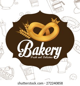 bakery shop design, vector illustration eps10 graphic 