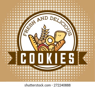 bakery shop design, vector illustration eps10 graphic 