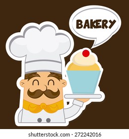 bakery shop design, vector illustration eps10 graphic 