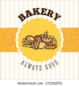 bakery shop design, vector illustration eps10 graphic 