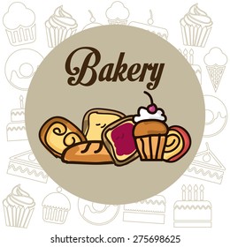bakery shop design, vector illustration eps10 graphic 