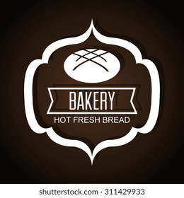 Bakery shop design, vector illustration eps 10.