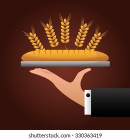 bakery shop design, vector illustration eps10 graphic 