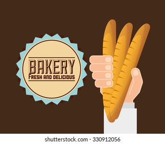bakery shop design, vector illustration eps10 graphic 