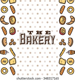 bakery shop design, vector illustration eps10 graphic 