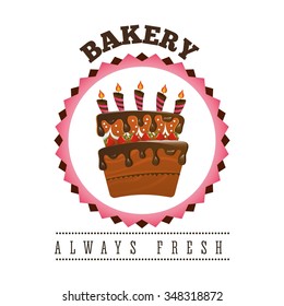 bakery shop design, vector illustration eps10 graphic 