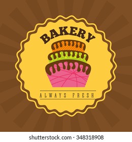 bakery shop design, vector illustration eps10 graphic 