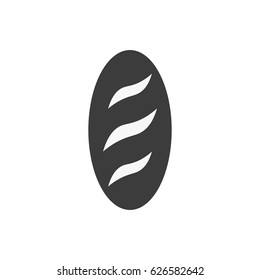 Bakery shop emblem, labels, logo and design elements. Fresh bread loaf. Vector illustration