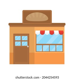 bakery shop icon on white background