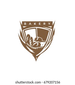 Bakery shop icon,  restaurant and coffee shop, vector illustration