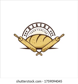 bakery shop kitchen logo vector