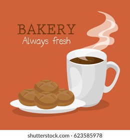 bakery shop label icon
