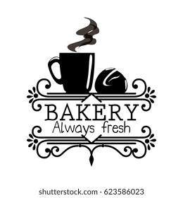 bakery shop label icon
