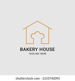 Plantilla de diseño de logotipo de tienda de panadería vector