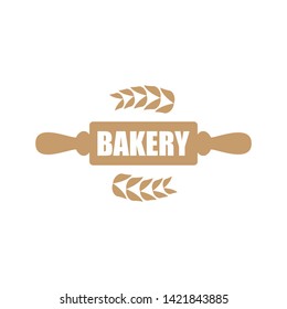 Bakery shop logo modern for use bread house, loaf store, food market, cafe, restaurant etc. Bakery bake house logo or label. 