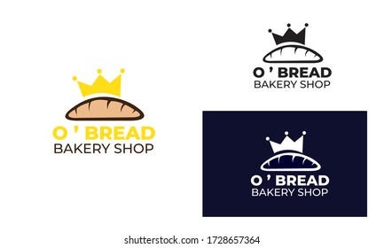 Bakery Shop Logo with style modern for business bread shop , pastry , cake shop , patisserie , home bakery 