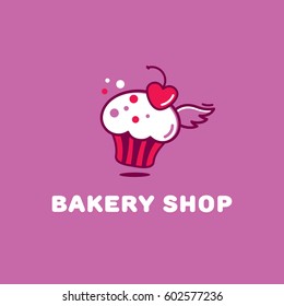 Bakery shop. Logo template.