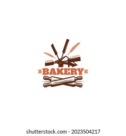 bakery shop logo vector art
