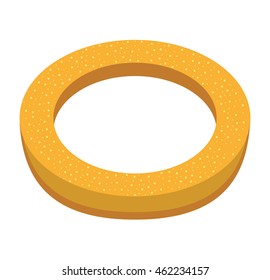 bakery shop product icon vector isolated graphic