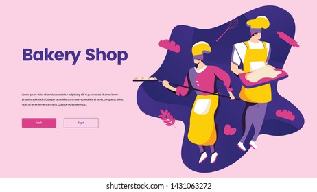 Bakery shop, restaurant, cafe, coffee