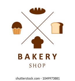 Bakery Shop Vector Template Design