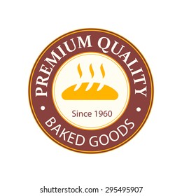 Bakery sign, symbol, logo, vector.