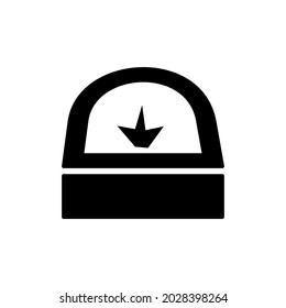 Vector de silueta de panadería. Artesanía de silueta.