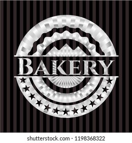 Bakery silver badge or emblem